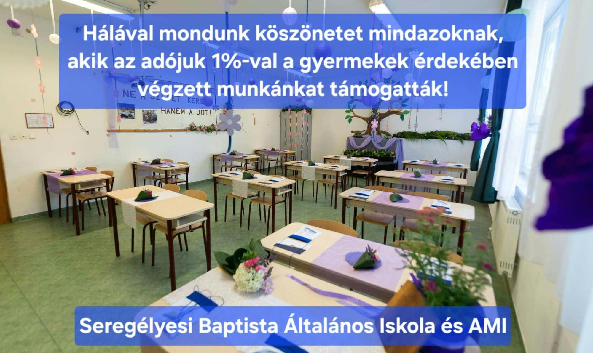 Seregélyesi Baptista Általános Iskola és Alapfokú Művészeti Iskola