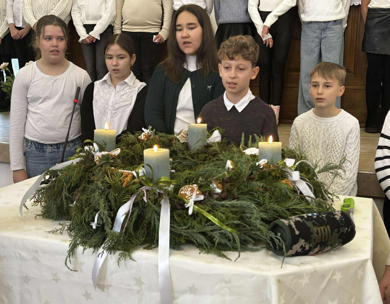 A 4. gyertya lángja