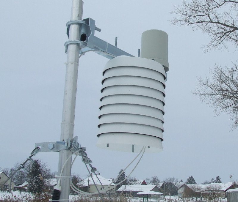 Saját meteorológiai állomásunk van! 