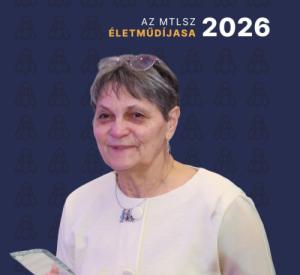 Életműdíj Karkóné Lukácsy Mariannának