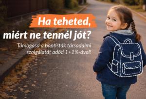 „Ha teheted, miért ne tennél jót?”